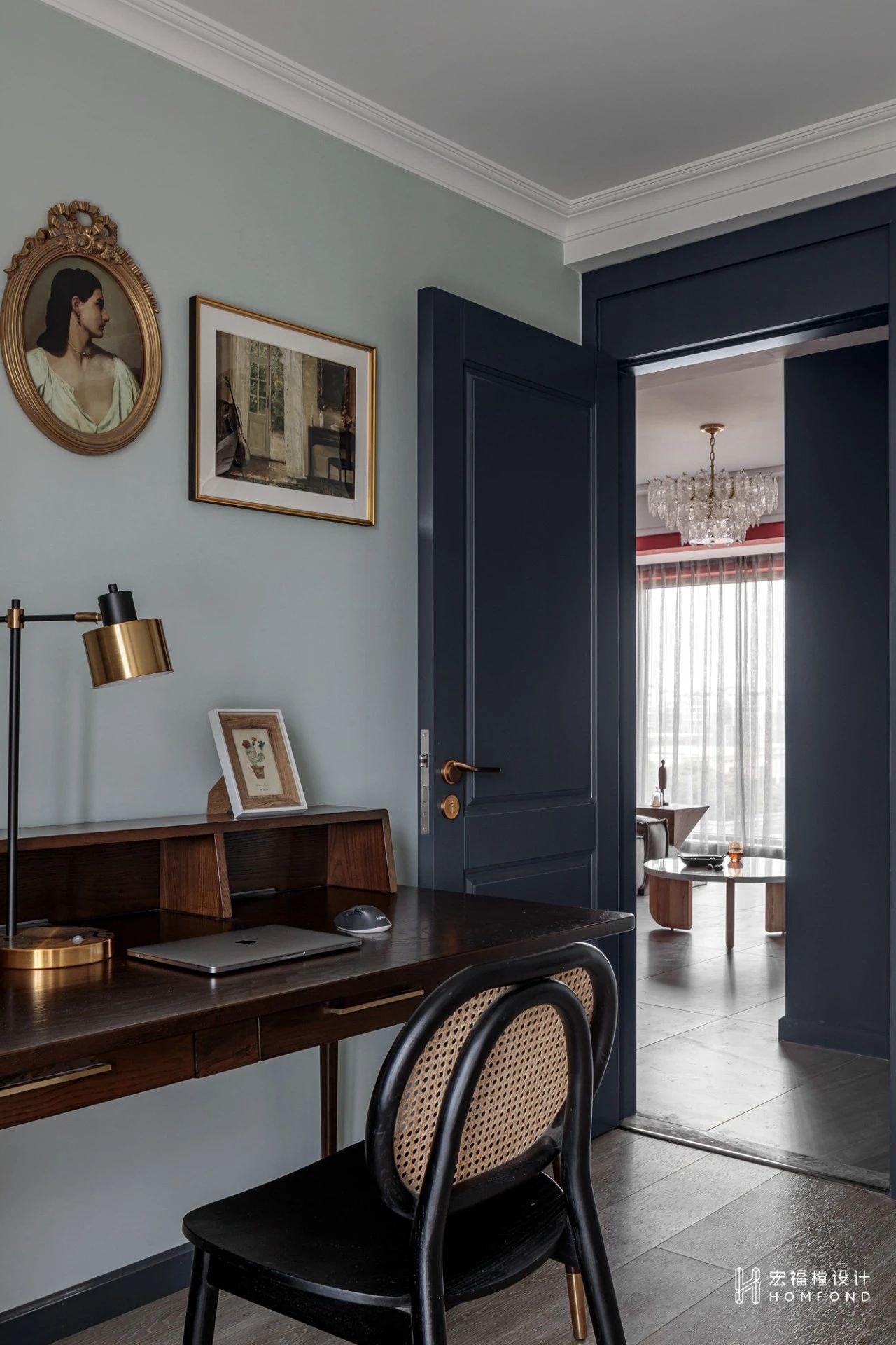 金科集美学府复古与现代住宅设计丨中国成都丨宏福樘设计-19