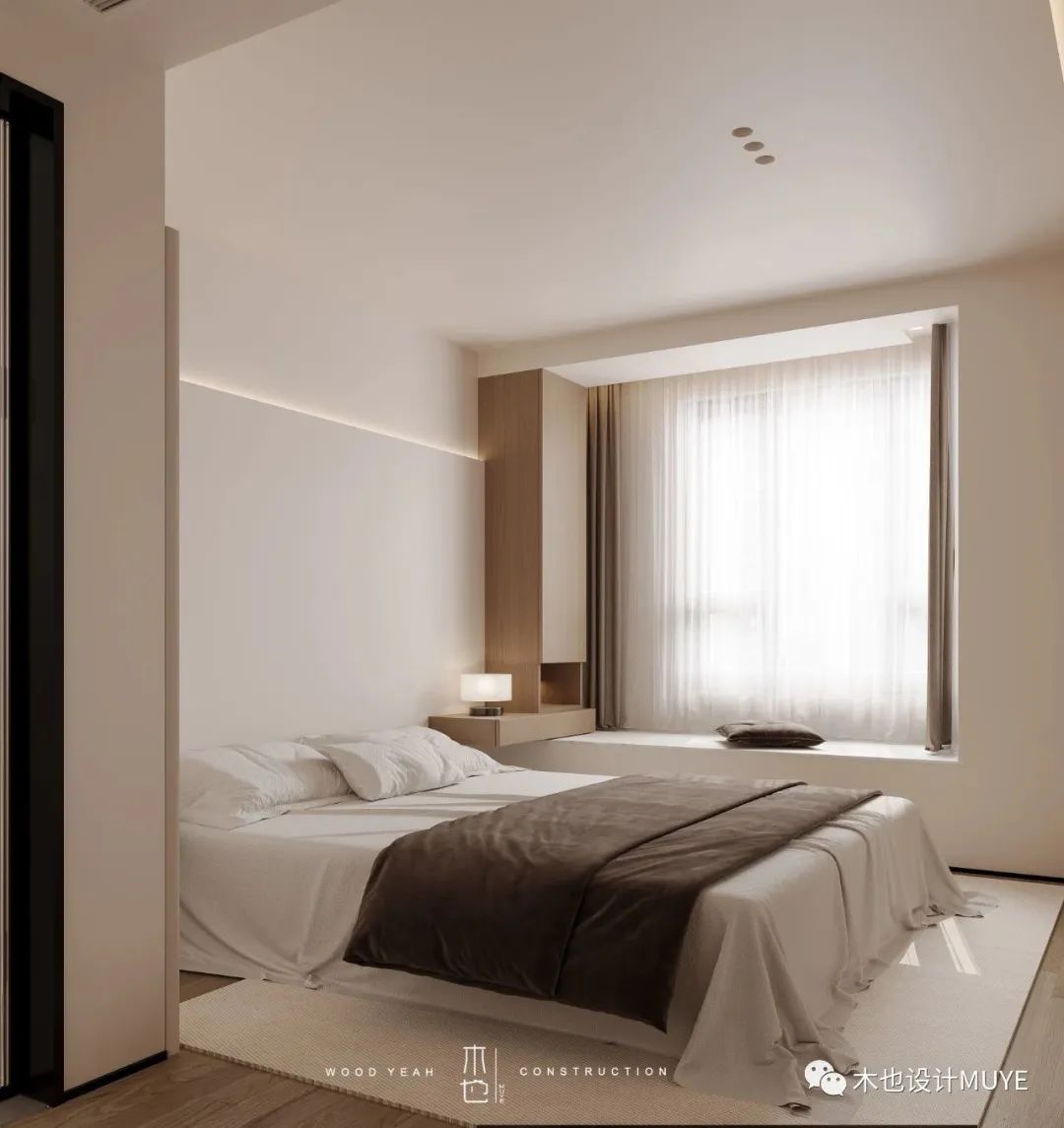 梅溪青秀 · 原木奶油肌的极简生活美学丨中国长沙丨木也建设-23