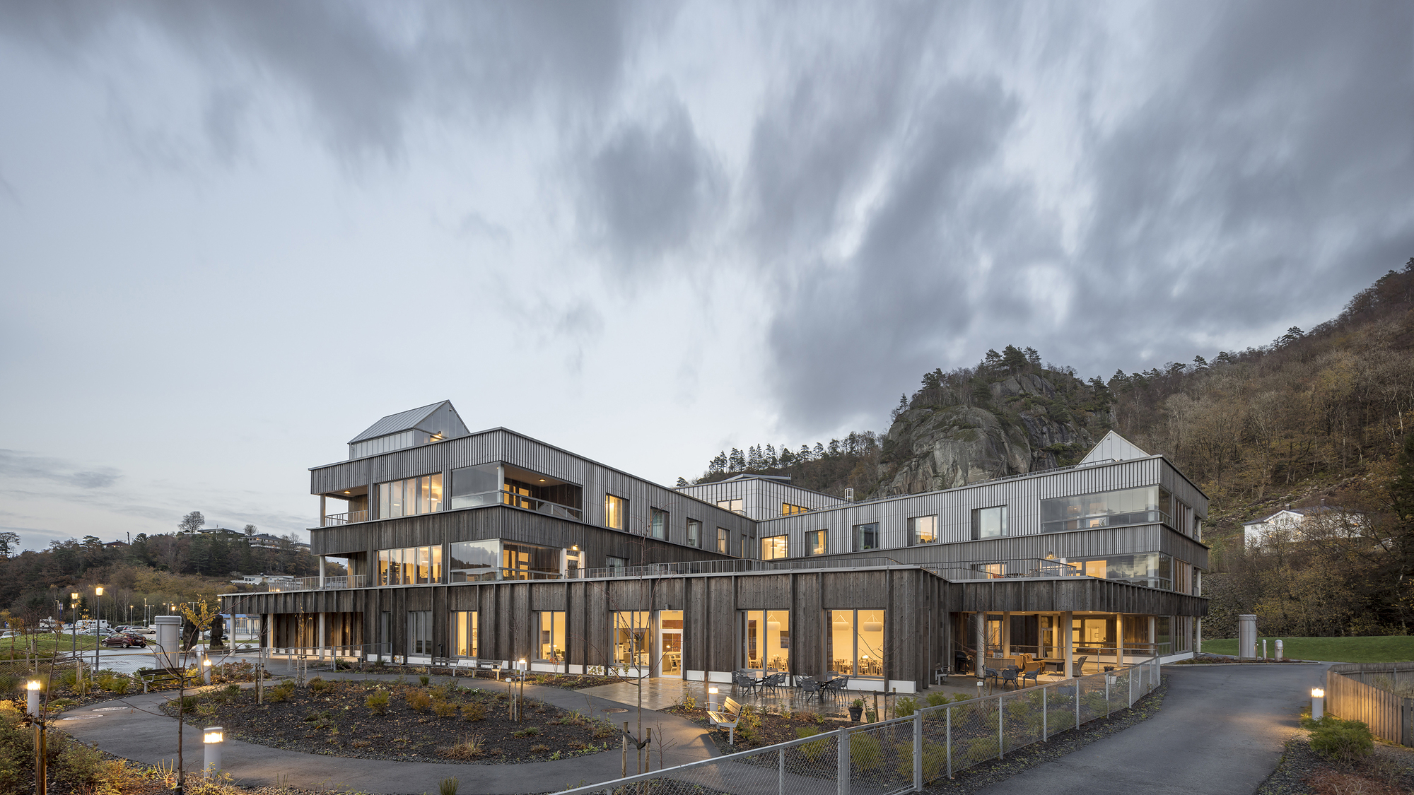 Lyngdal 医疗中心丨挪威丨3RW Arkitekter,NORD Architects-0
