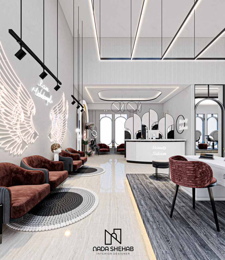 BEAUTY SALOON美容沙龙丨沙特阿拉伯丨DESIGN PASSION OFFICE,NADA SHEHAB-9