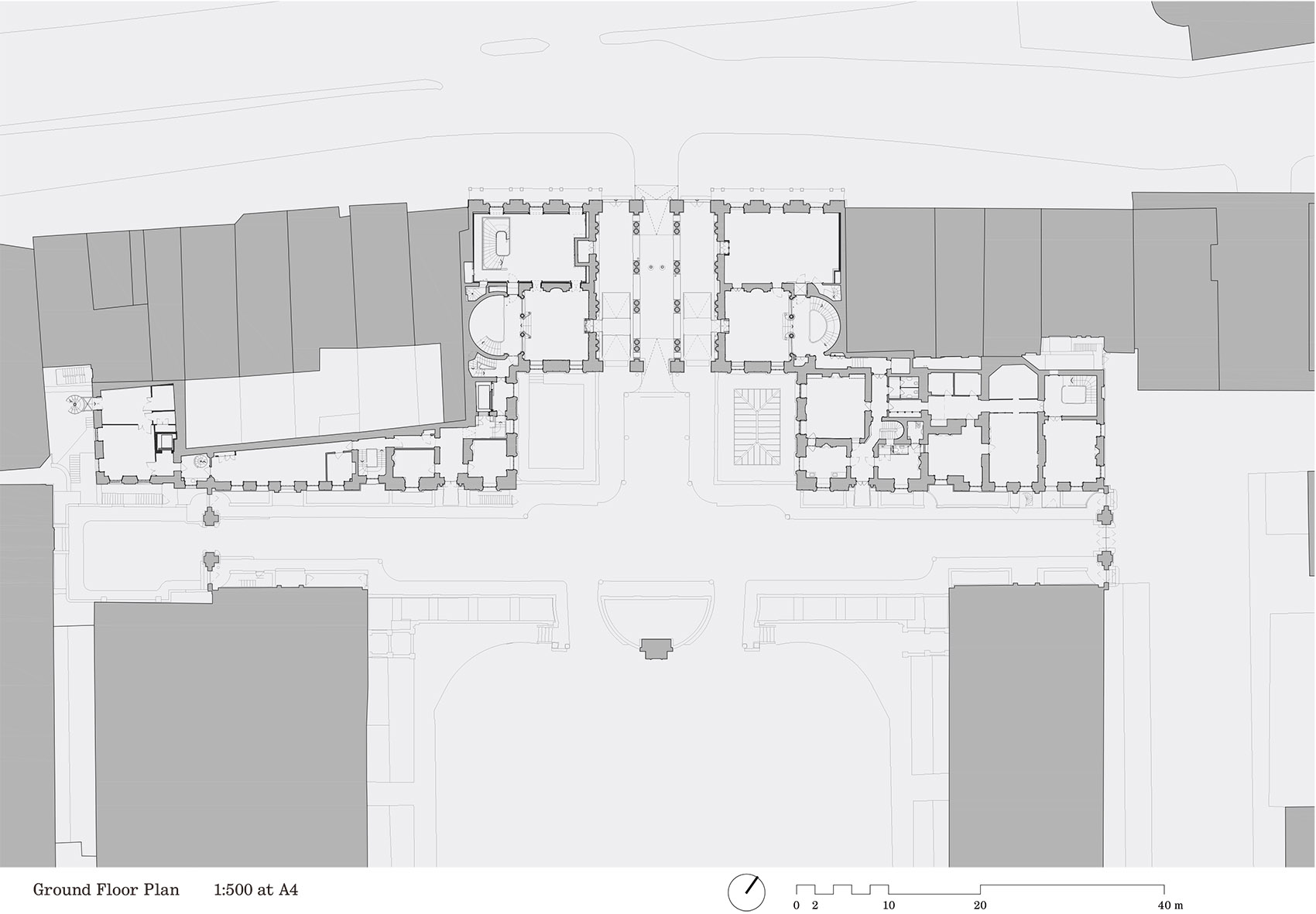 考陶尔德美术馆改造丨英国伦敦丨Witherford Watson Mann Architects-43
