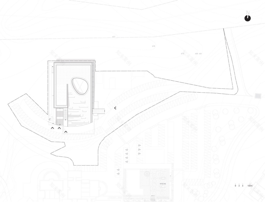 韩国 CJ 九桥俱乐部地下会堂 | 融入自然的生态设计-29