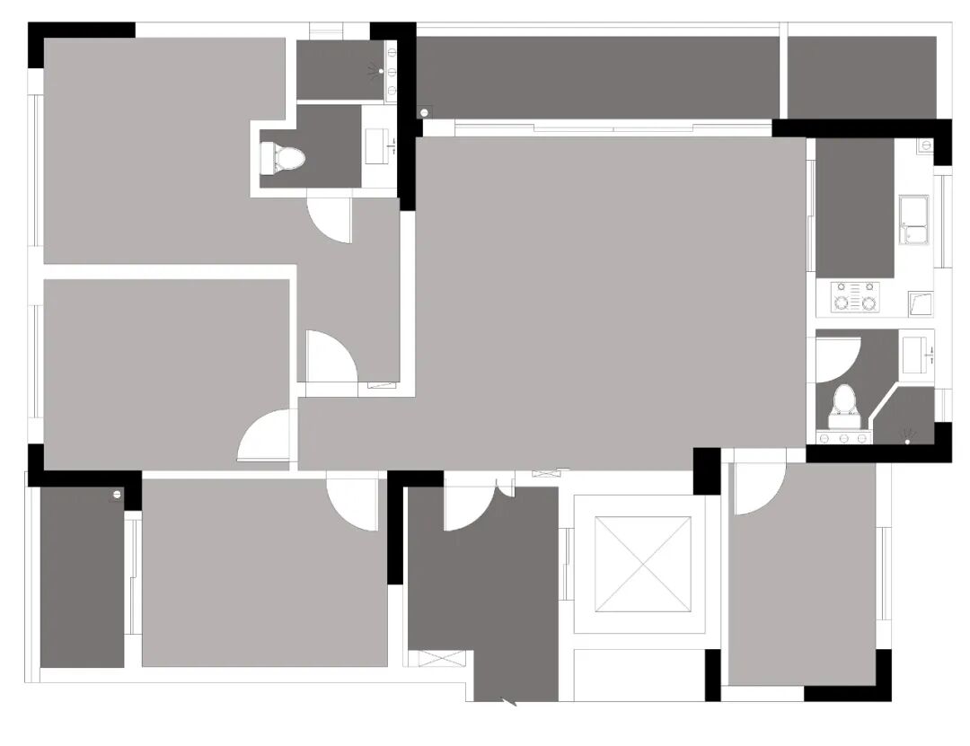【首发】MH设计新作：低奢·艺术居所▏用心雕琢寻一处精致之家-6