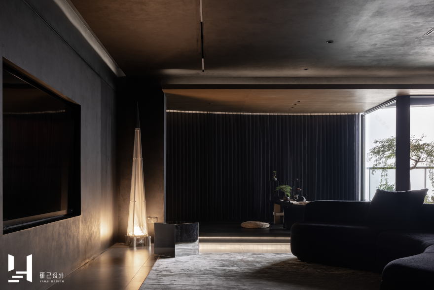 暗黑风江景宅丨中国芜湖丨研己设计-21