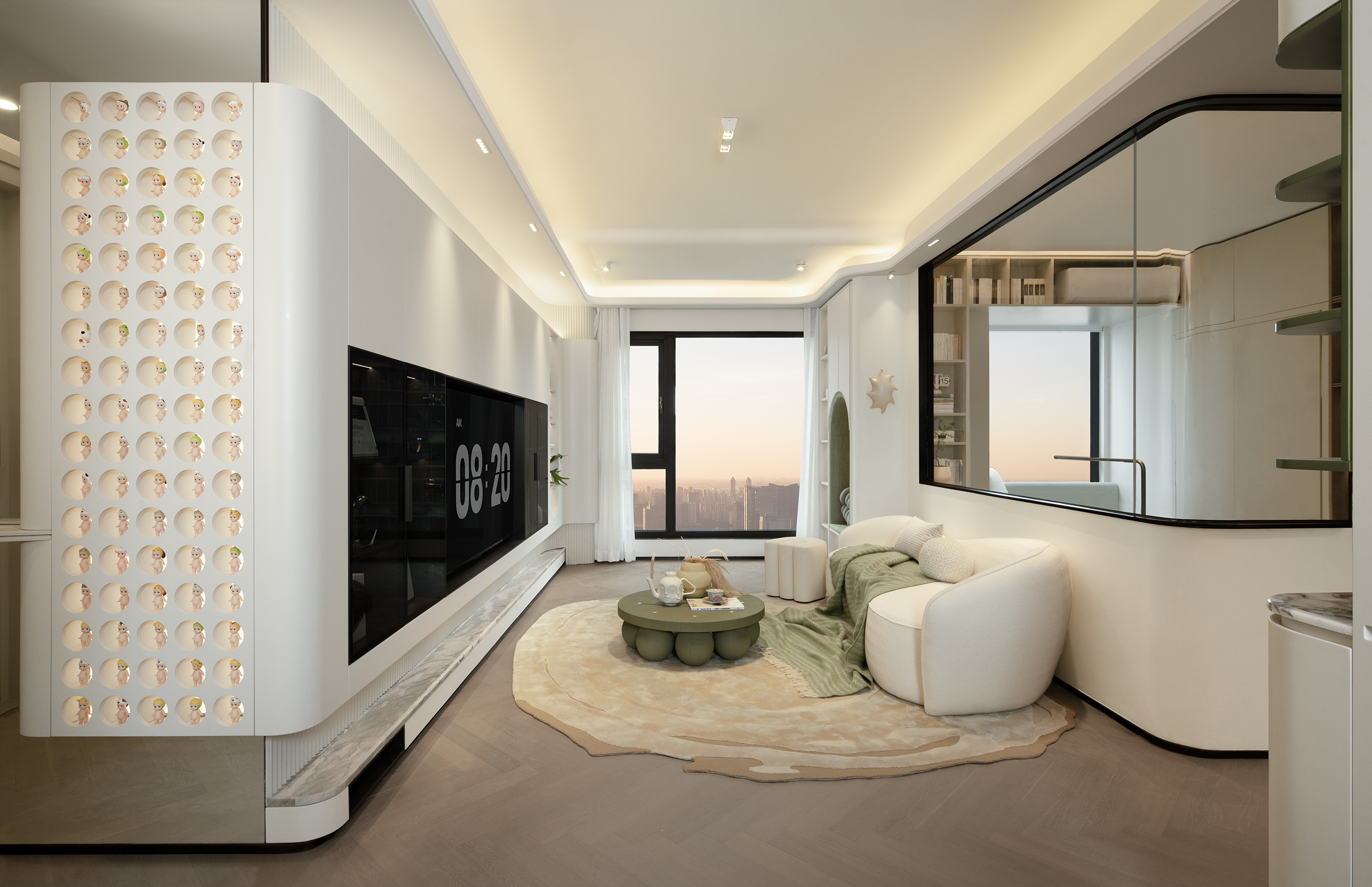 厦门叁里云庐样板房丨中国厦门丨零次方空间设计-1