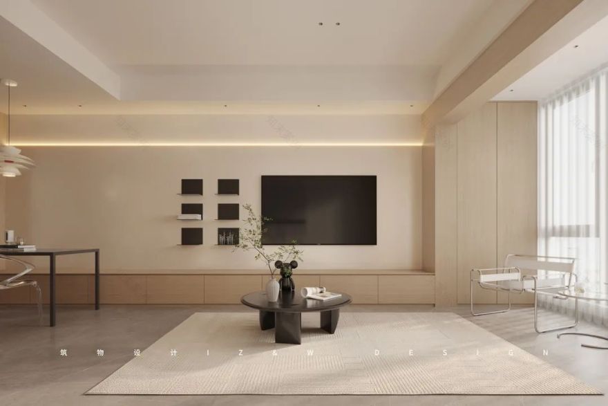 阳光治愈的 78 平米原木风海南住宅丨中国海口丨筑物设计-15