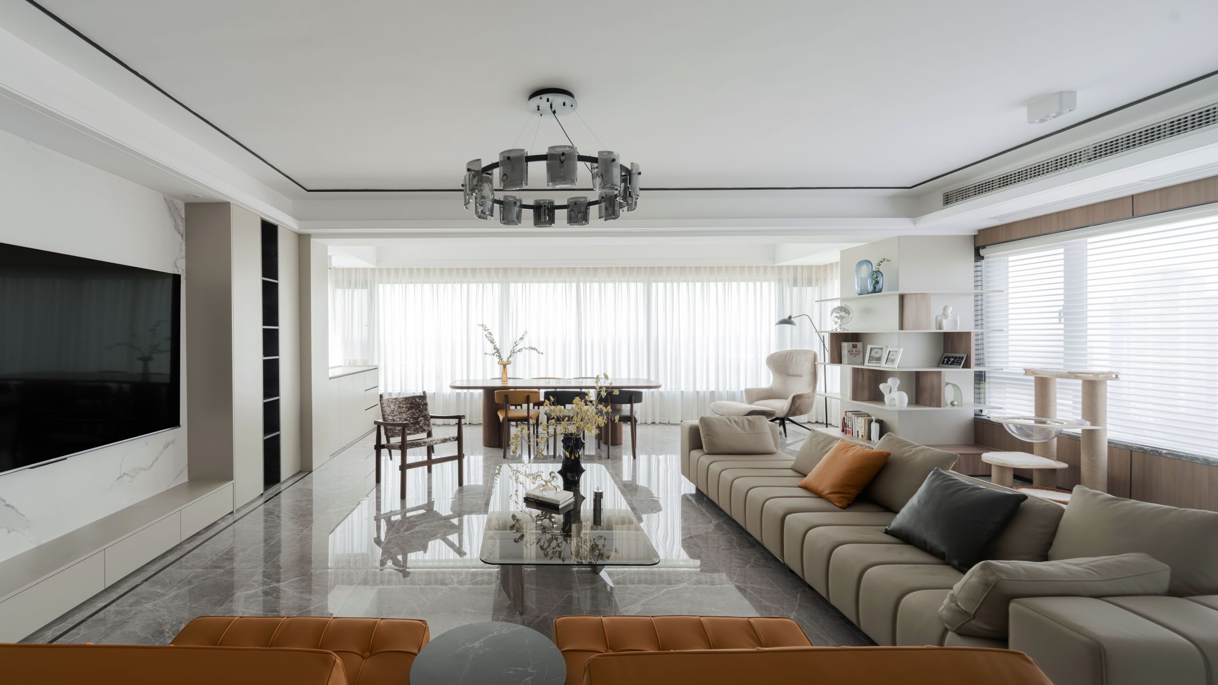 初一 | 190m2精装改造，不必大拆大改，也能打造现代感满满舒适居所-2