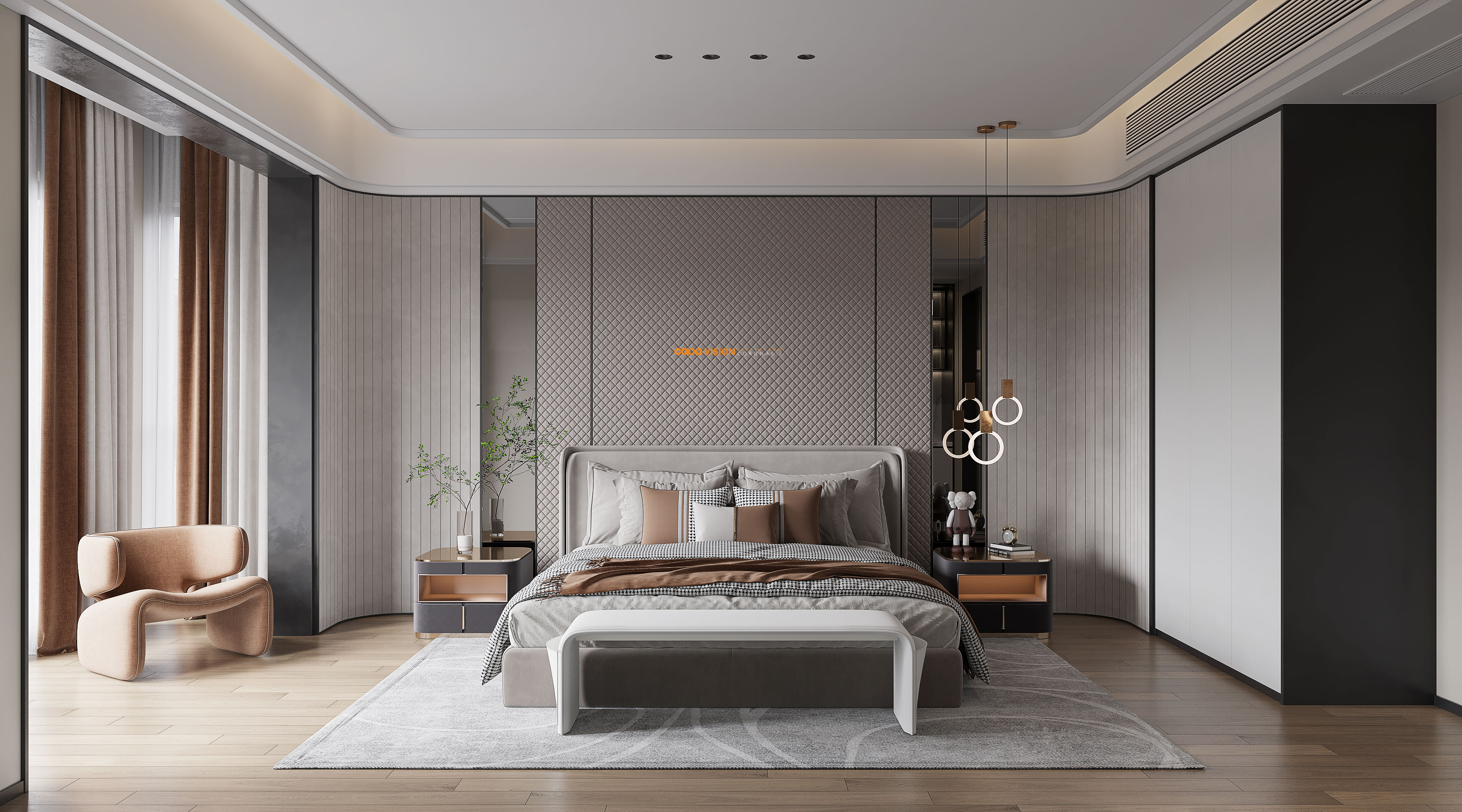 靠背视觉 2022 年中下旬家装效果图表现作品-76