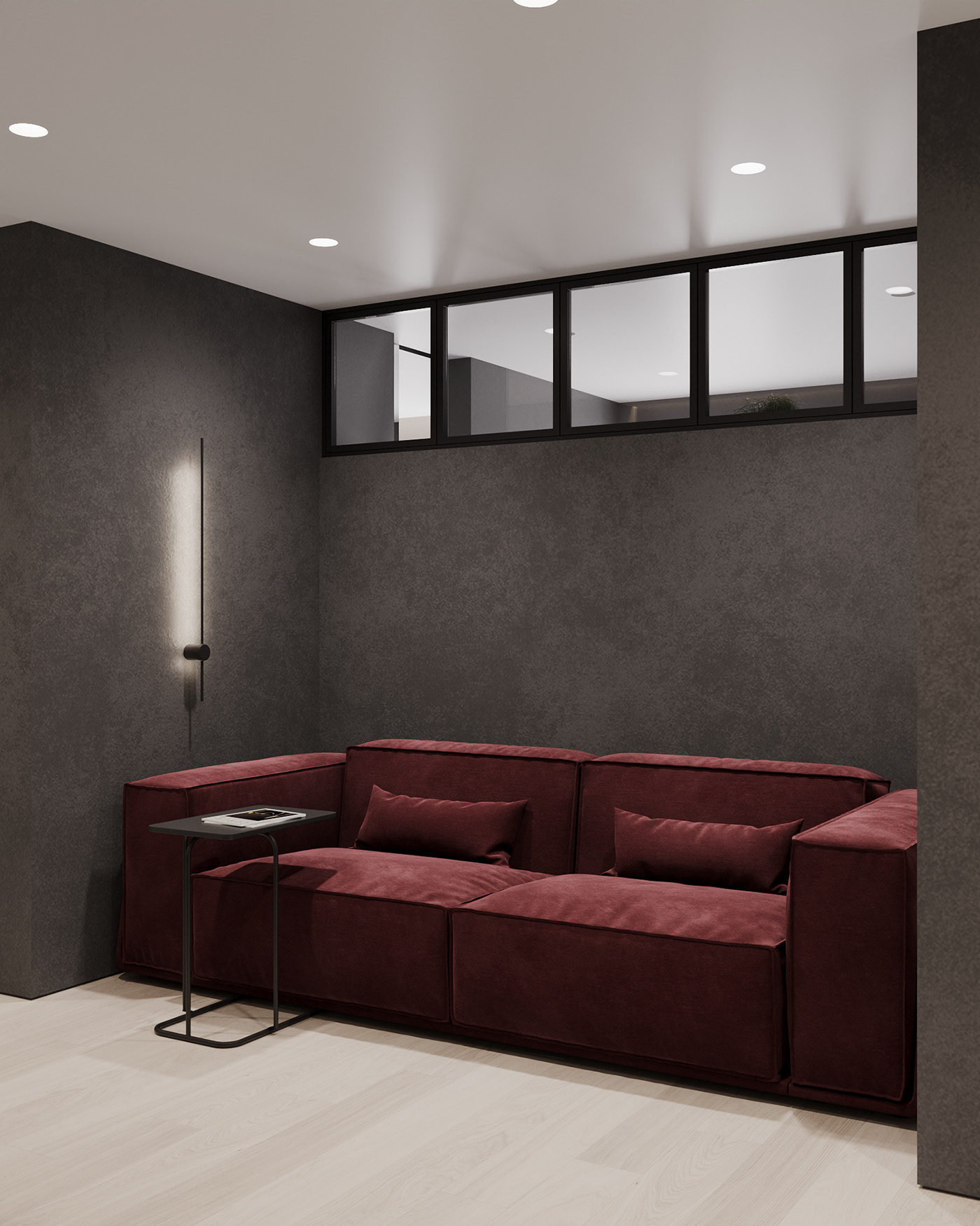 74㎡公寓设计 不一样的设计感觉！-5