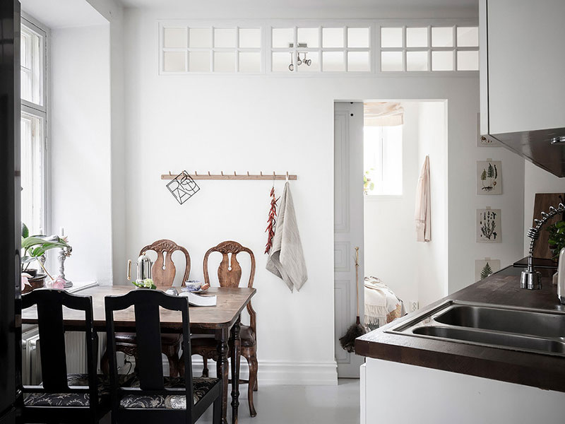 瑞典哥德堡 38 平米白色公寓，迷你空间大魅力-11