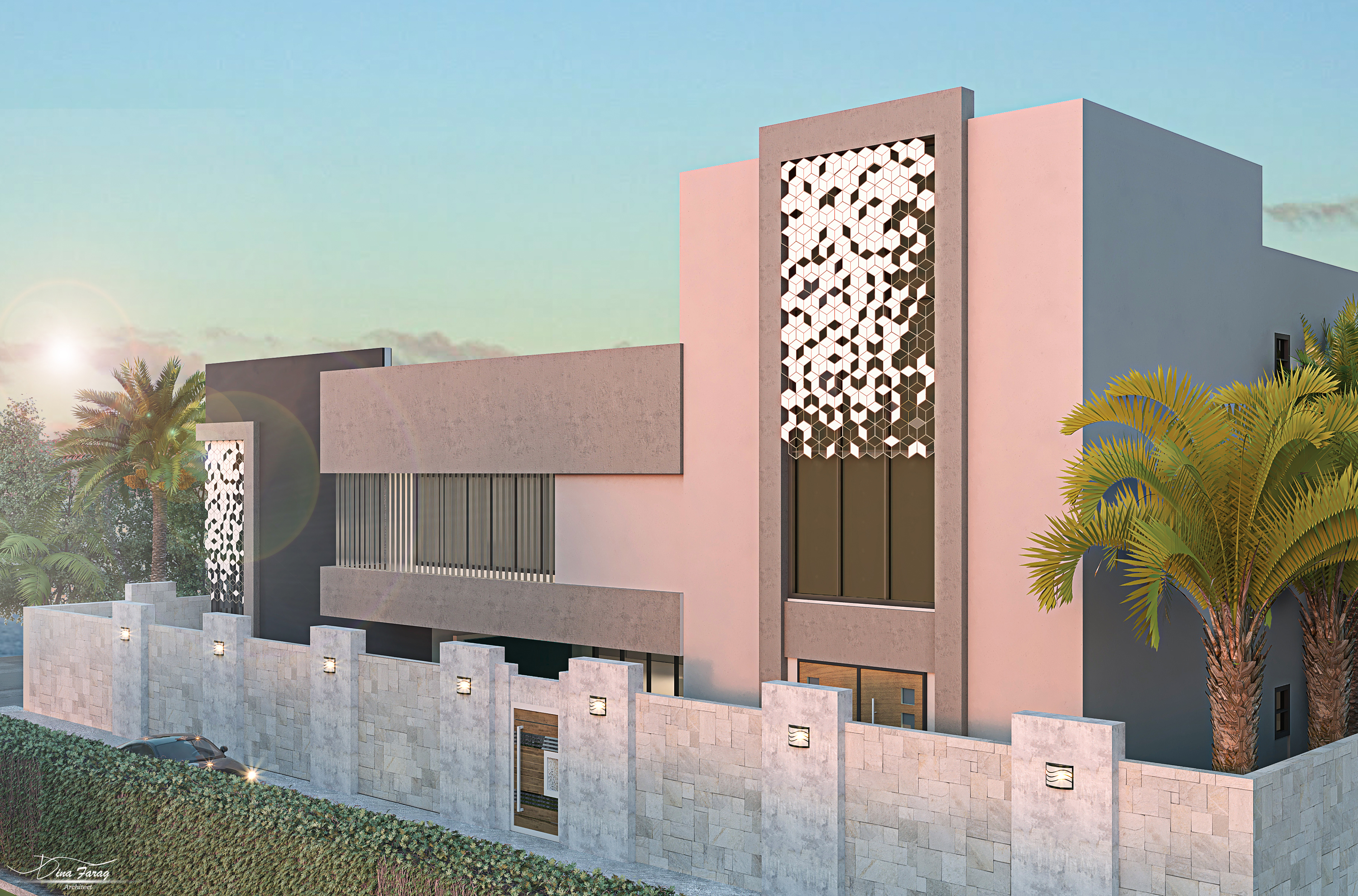 私人别墅丨也门丨DINA FARAG-102