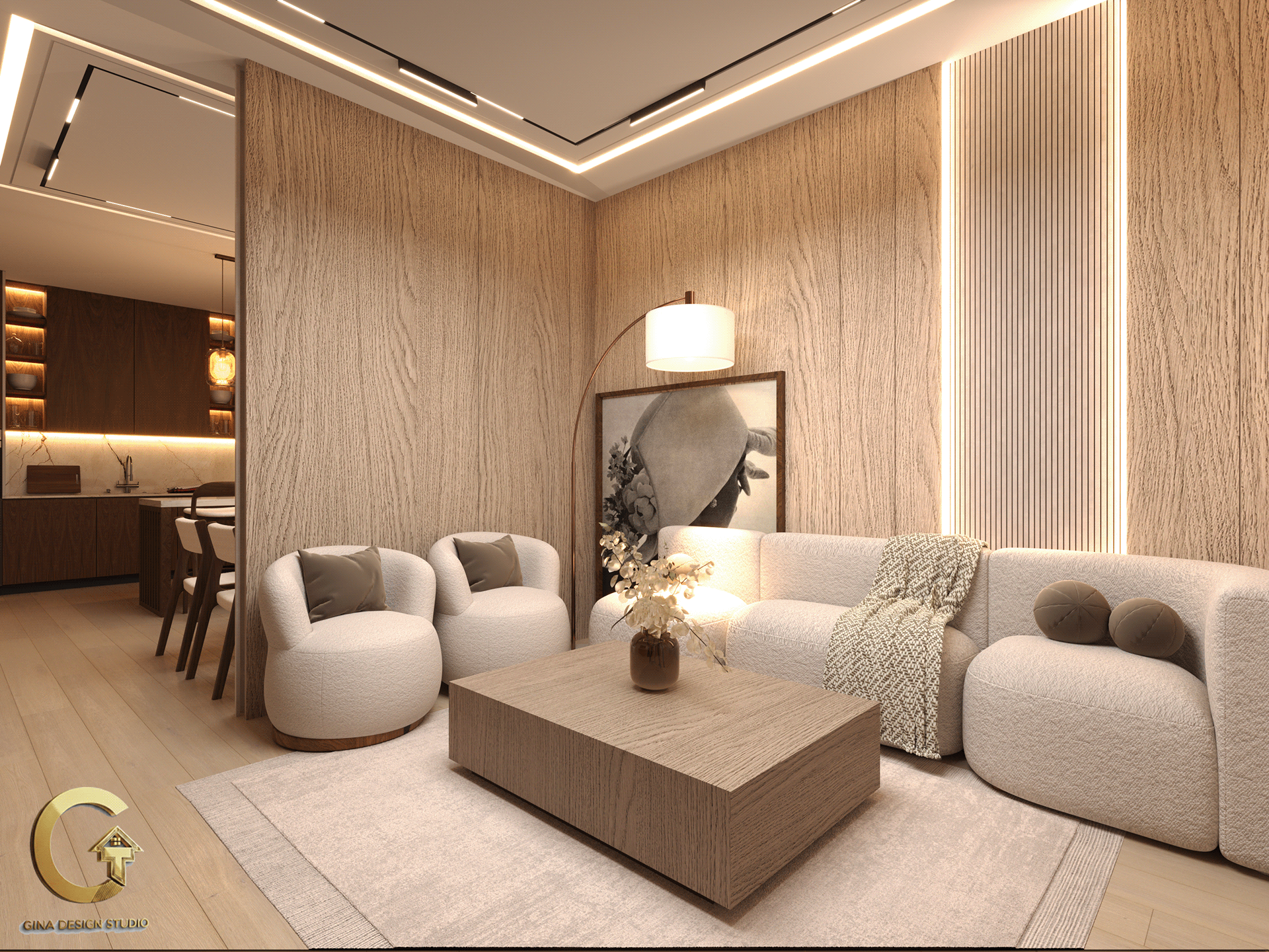 温馨客厅设计-7