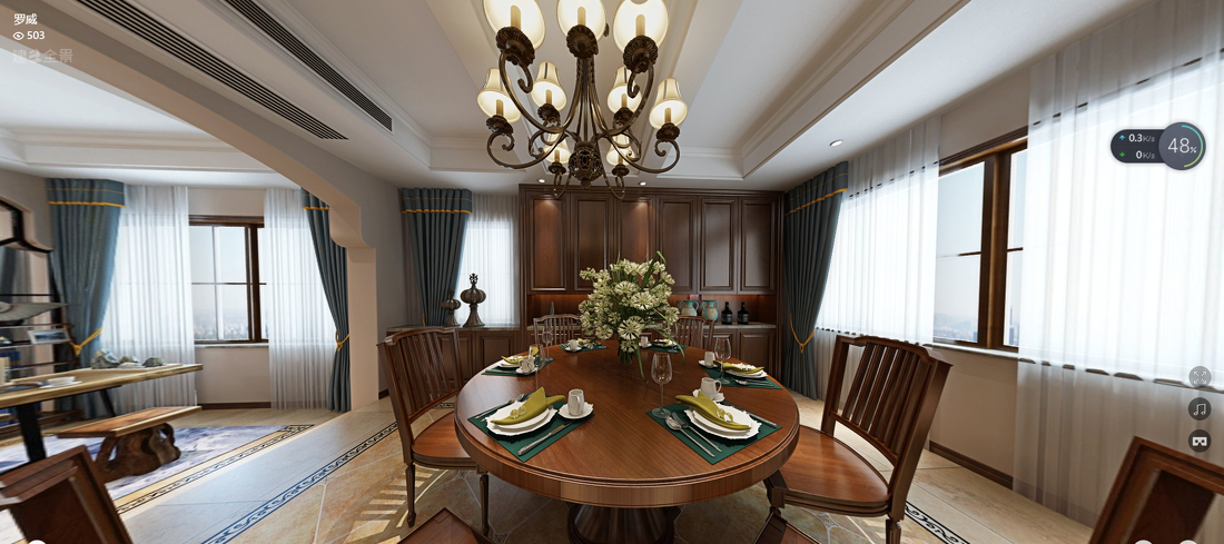 美式风格家居设计，演绎精致细腻生活-10