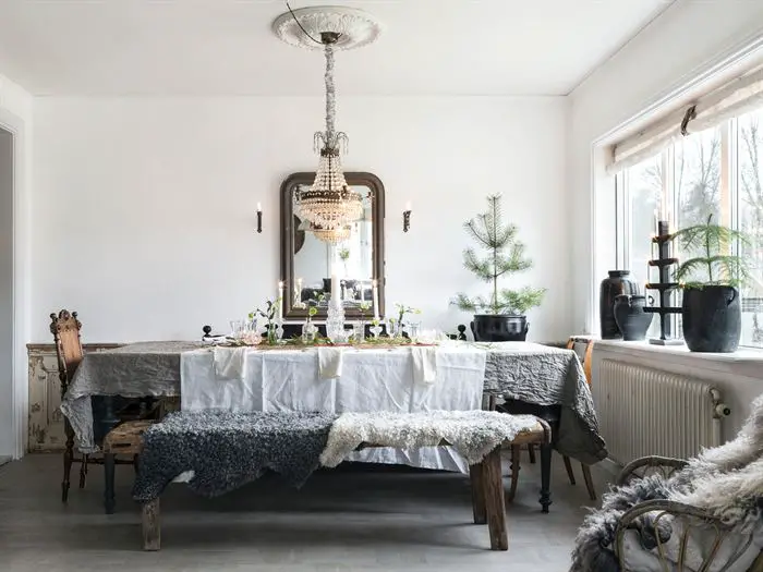 自然回收的北欧圣诞之家-1