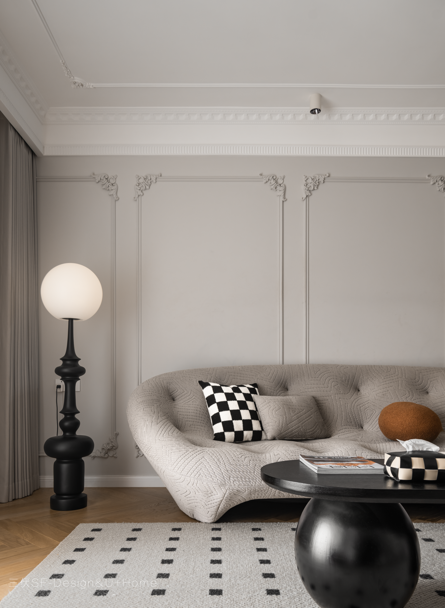 简约与浪漫共融的法式复古住宅-23