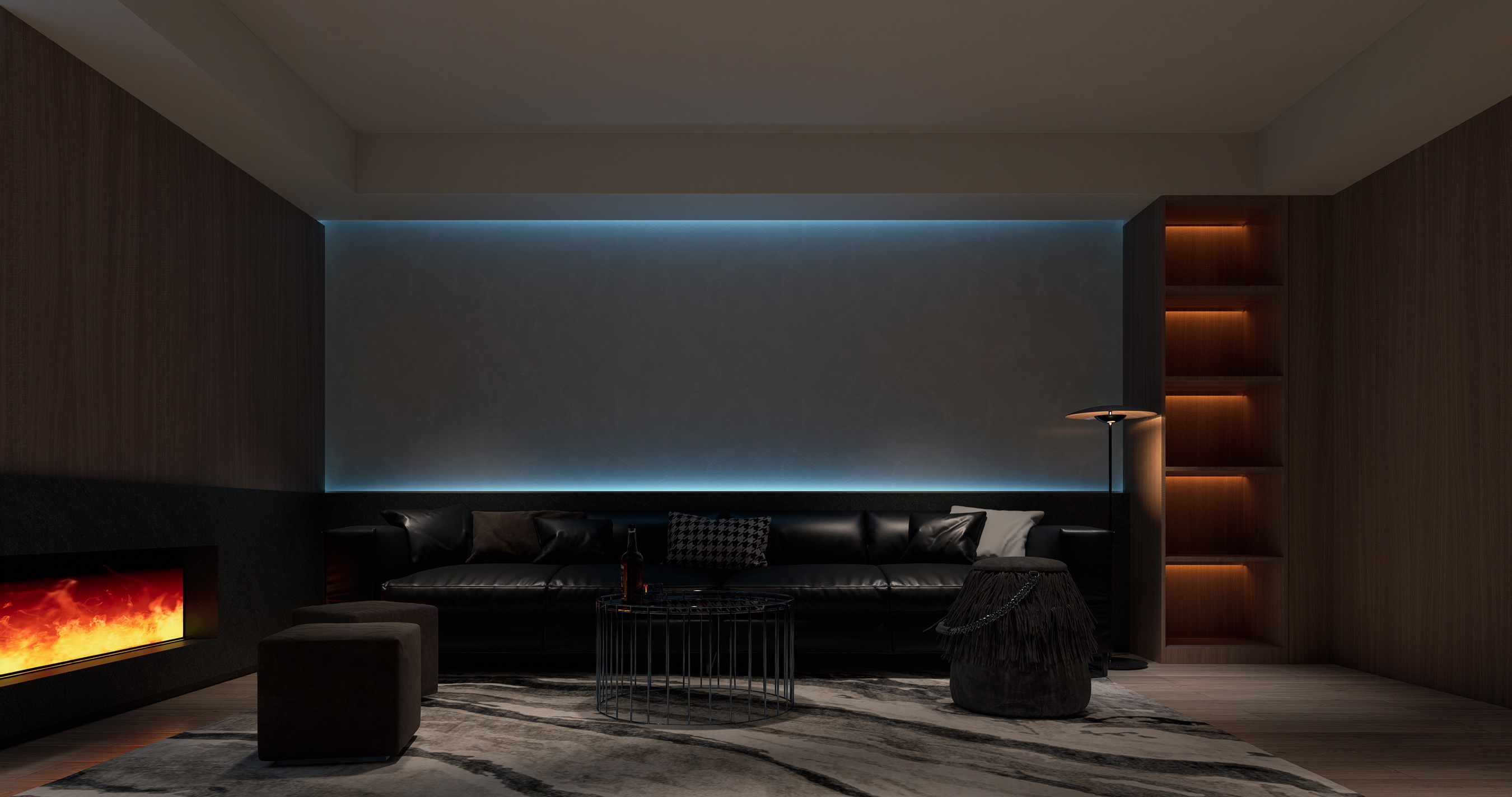 万境壹空·朝花夕拾私人茶会所空间设计丨万境壹空美学设计师-20