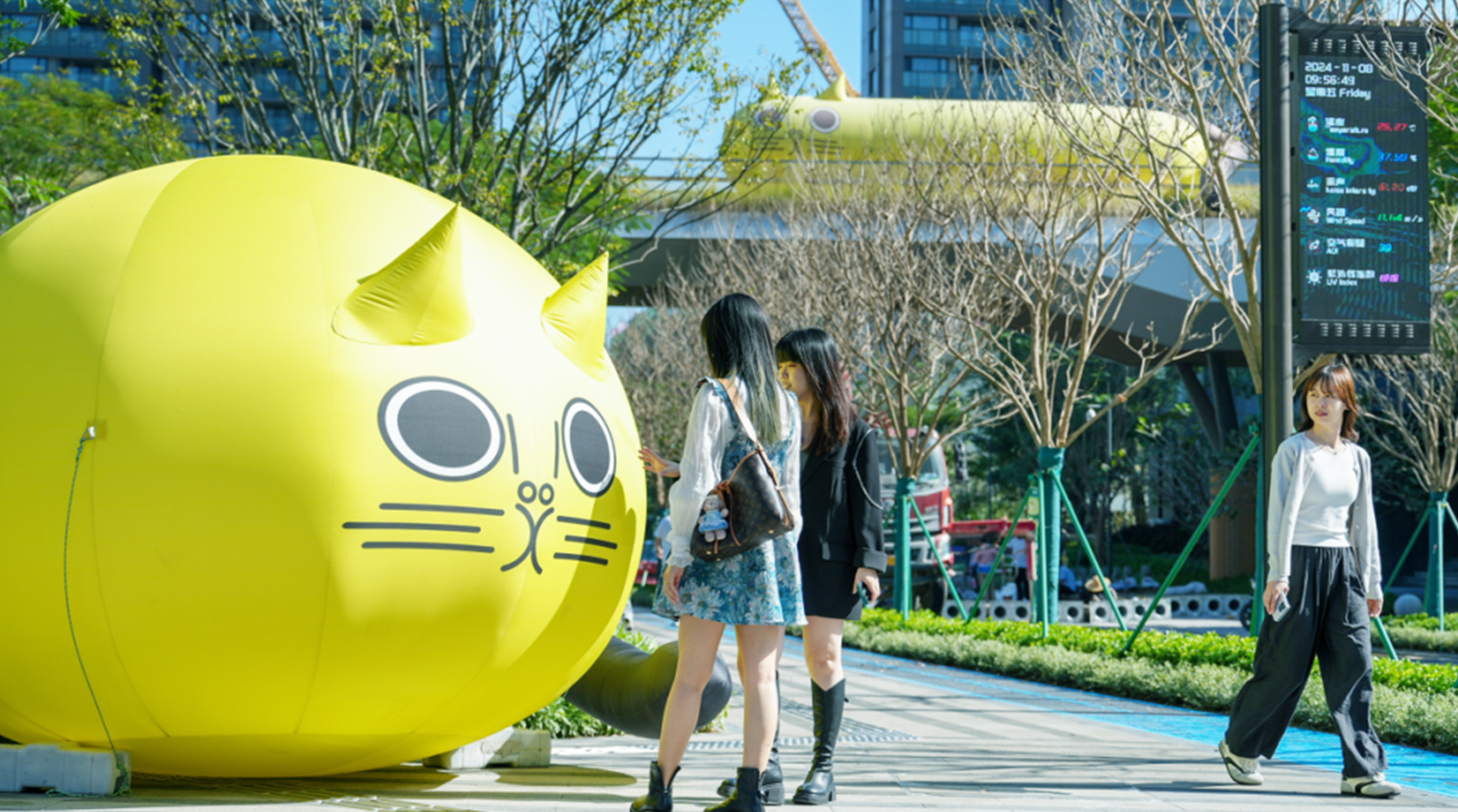 中国前海妈湾深港国际服务城标识系统丨中国深圳丨深圳上行线-9