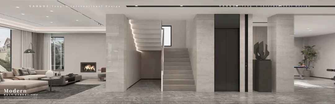 现代高级感 · 紫金七号 430㎡别墅设计丨中国南京丨堂杰国际设计-27