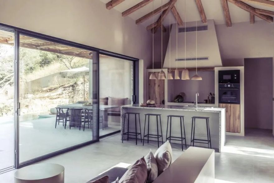 凯法利尼亚岛的石头别墅丨希腊丨Kleoniki Androni-39