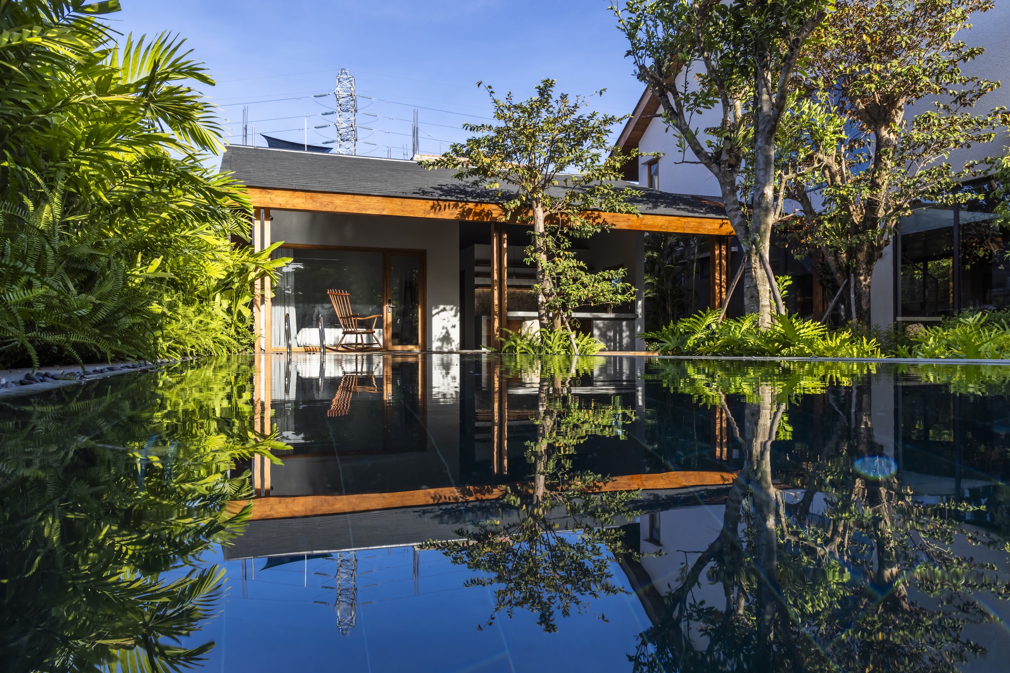 别墅庭院丨越南丨AN NAM Architecture-31