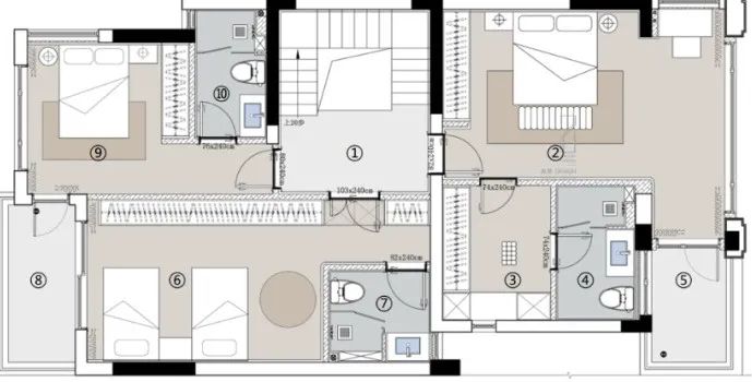 《卧龙谷·玖号》室内设计丨中国成都丨上海胤尊原创空间设计-42