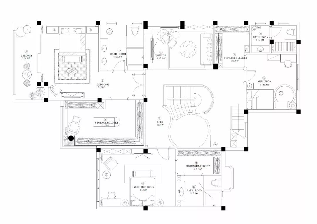 1000㎡成都·麓山国际社区私人别墅设计  STUDIO.Y余颢凌设计事务所-33