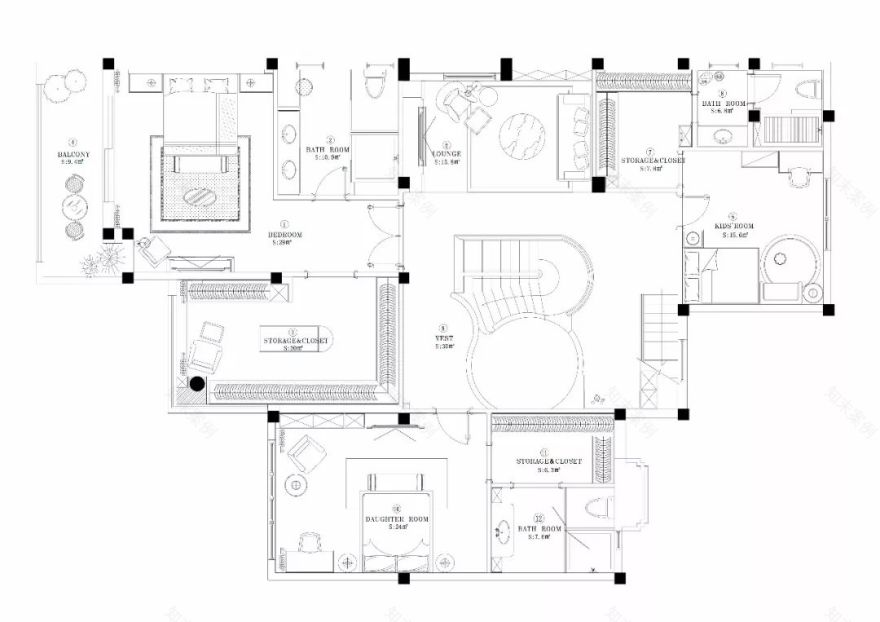 1000㎡成都·麓山国际社区私人别墅设计 STUDIO.Y余颢凌设计事务所-33