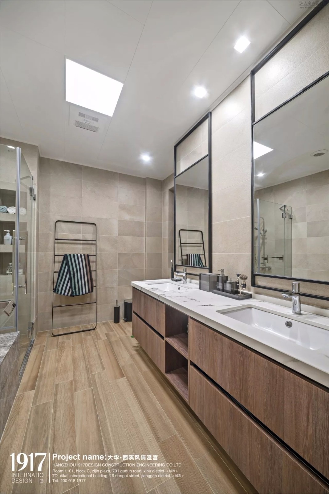 灰渡——220㎡现代简约住宅  1917国际设计-16