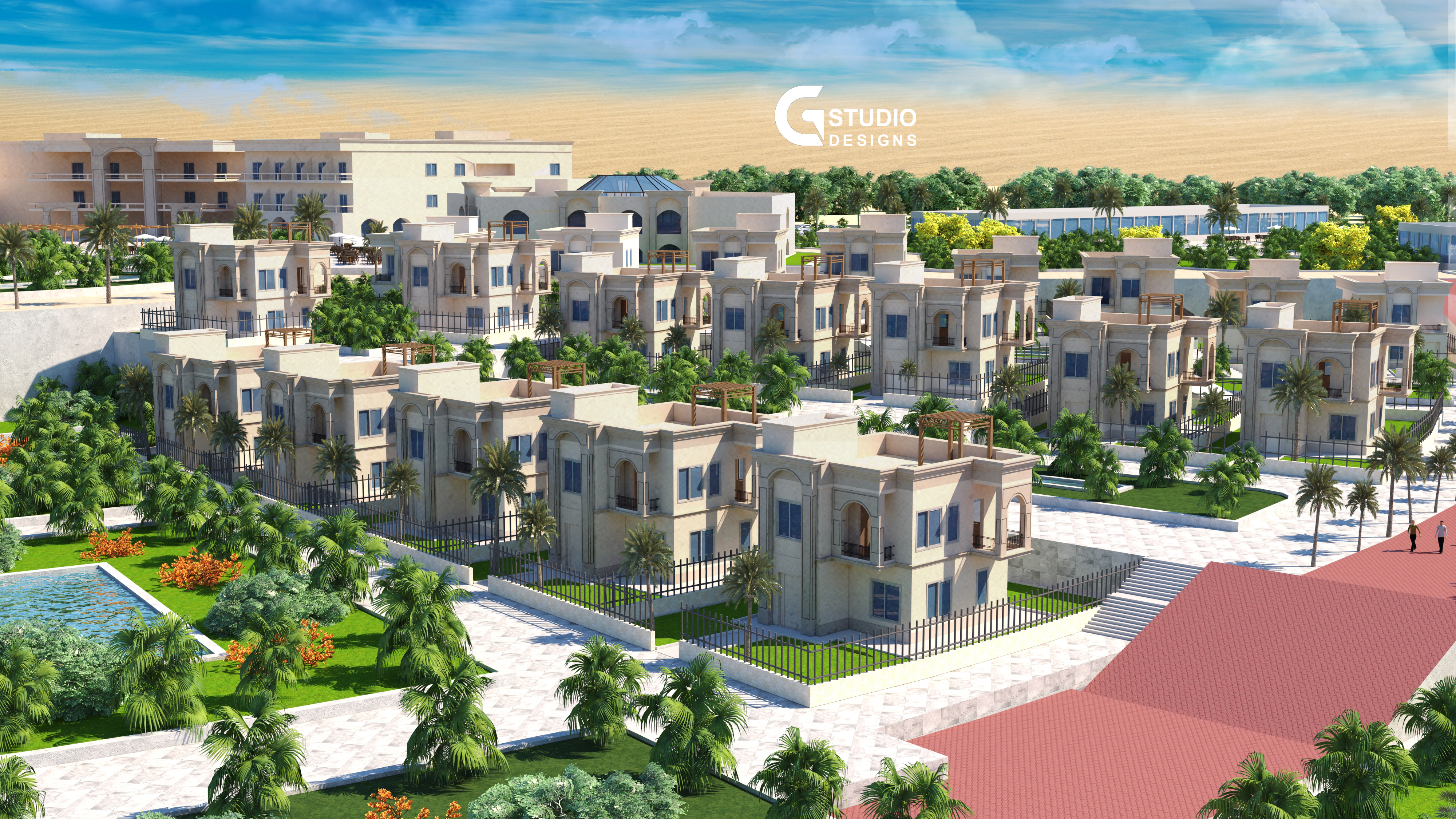 旅游村 / 游客村丨埃及丨PSG Studio Designs-15