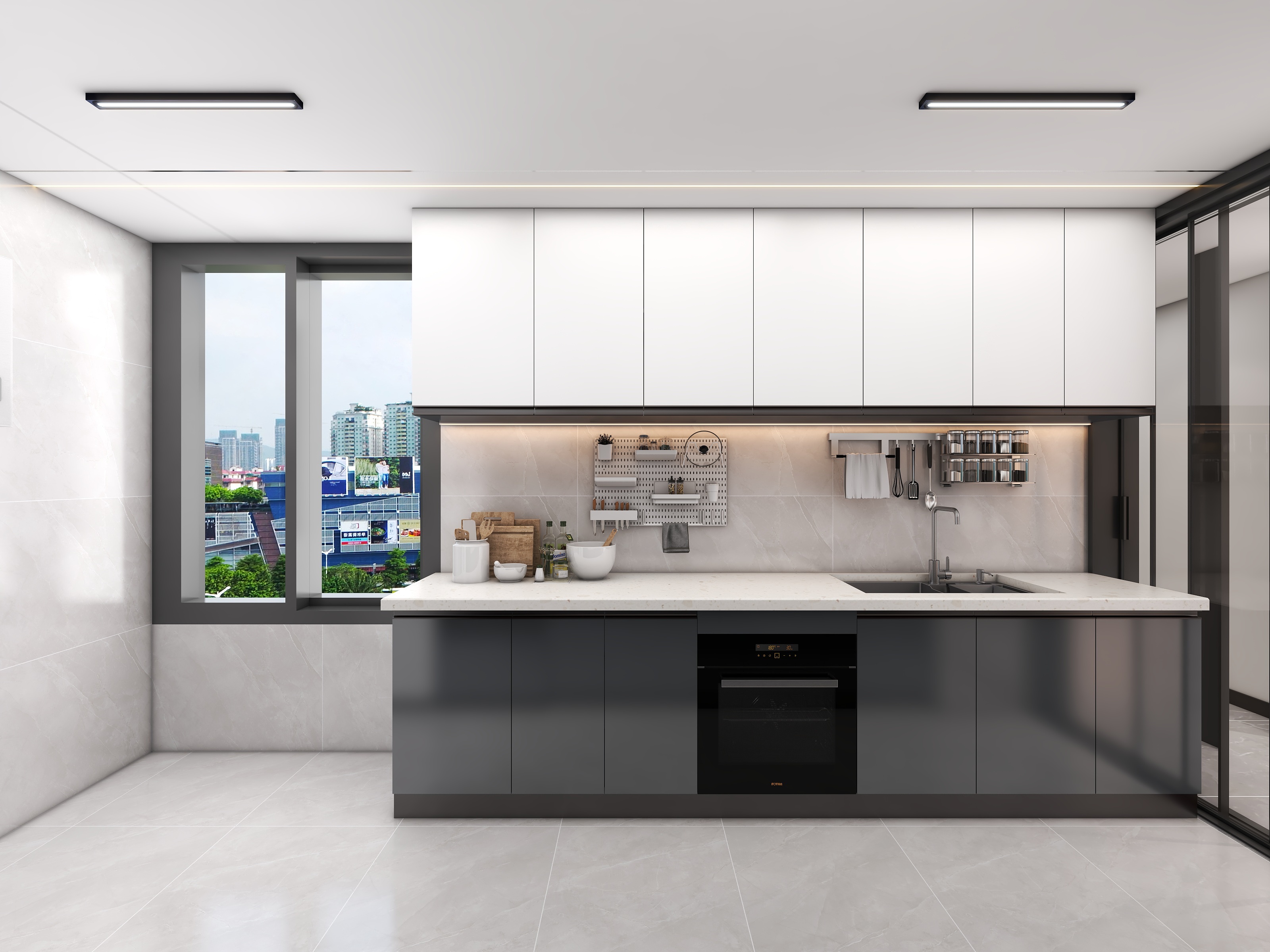 四川成都华府悦璟（114平方现代简约三居室）-70