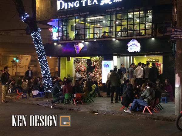 Dingtea Nguyễn Hữu Huân奶茶店室内设计丨Kendesign-4