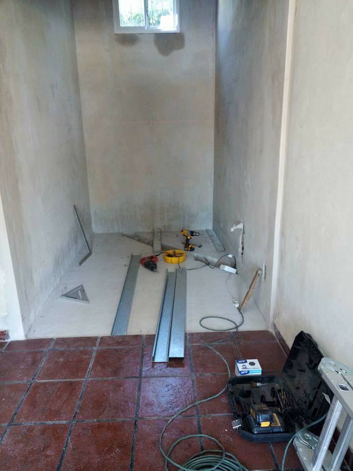 轻钢结构楼梯建造项目-9