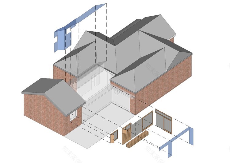 墨尔本保护区“安静建筑”的五口之家扩建-2