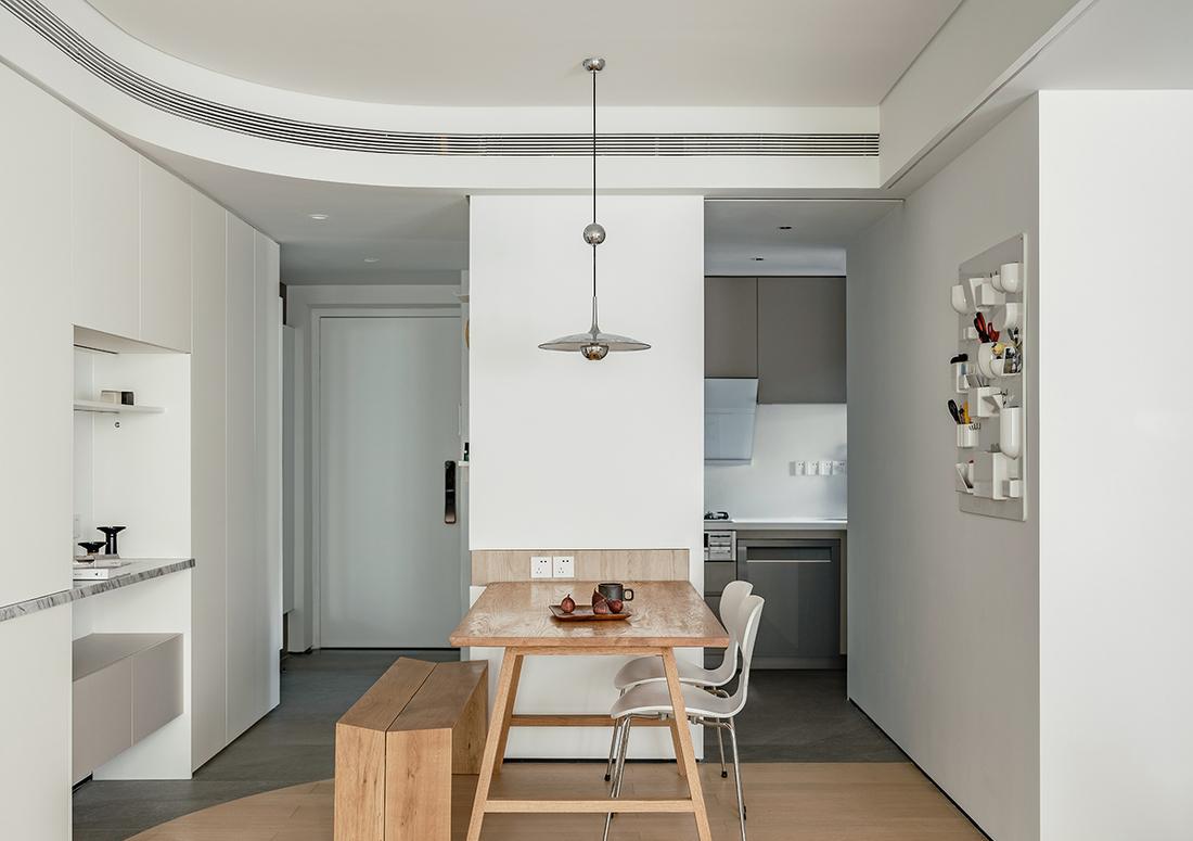 弧线共构浪漫之家 · 深圳科技夫妻品质生活空间丨中国深圳丨予象空间设计-15