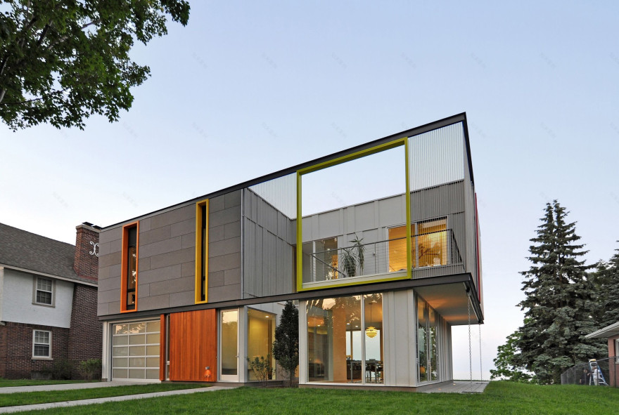 美国威斯康星州绿色环保住宅设计-14