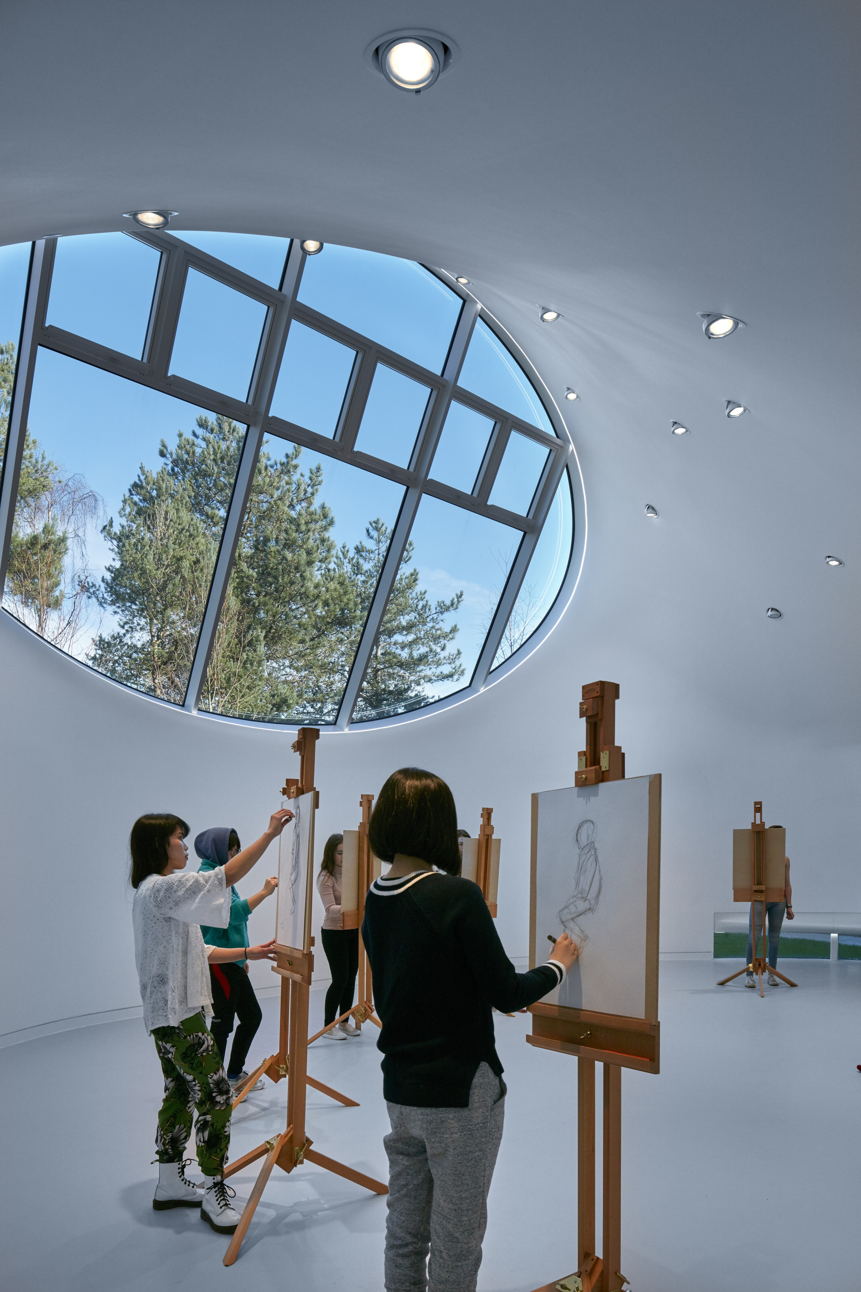 英国波尔艺术学院 | Crab Studio 的绘图工作室-31