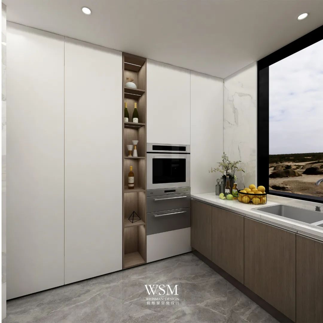 海南海口四口之家，200 平米简约时尚大平层设计-42