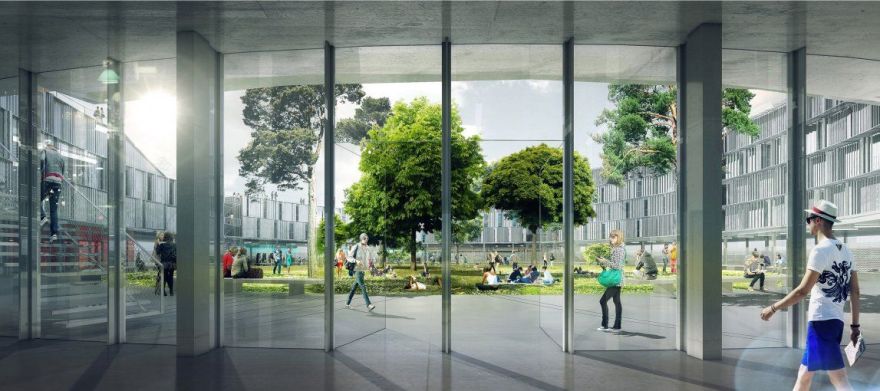 圆环中的共享社区 | 法国 Villeneuve d’Ascq 学生公寓设计-1