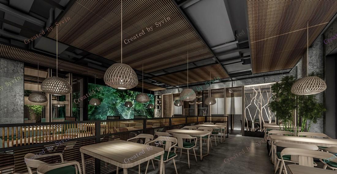 中低端大众餐饮店设计案例-5