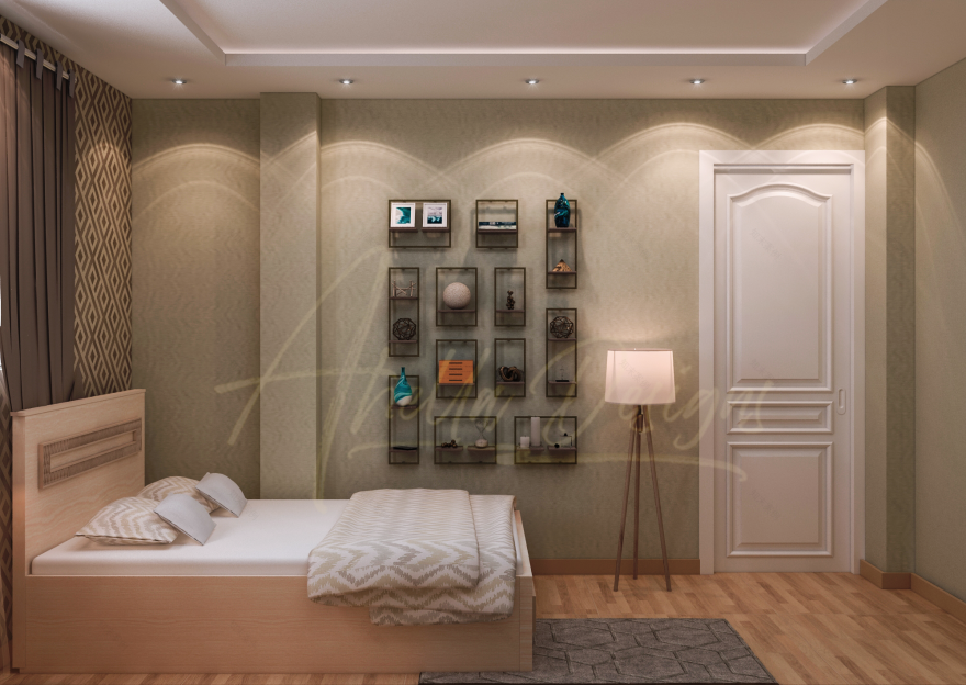 现代卧室丨Arch. Ahella Hamed-12