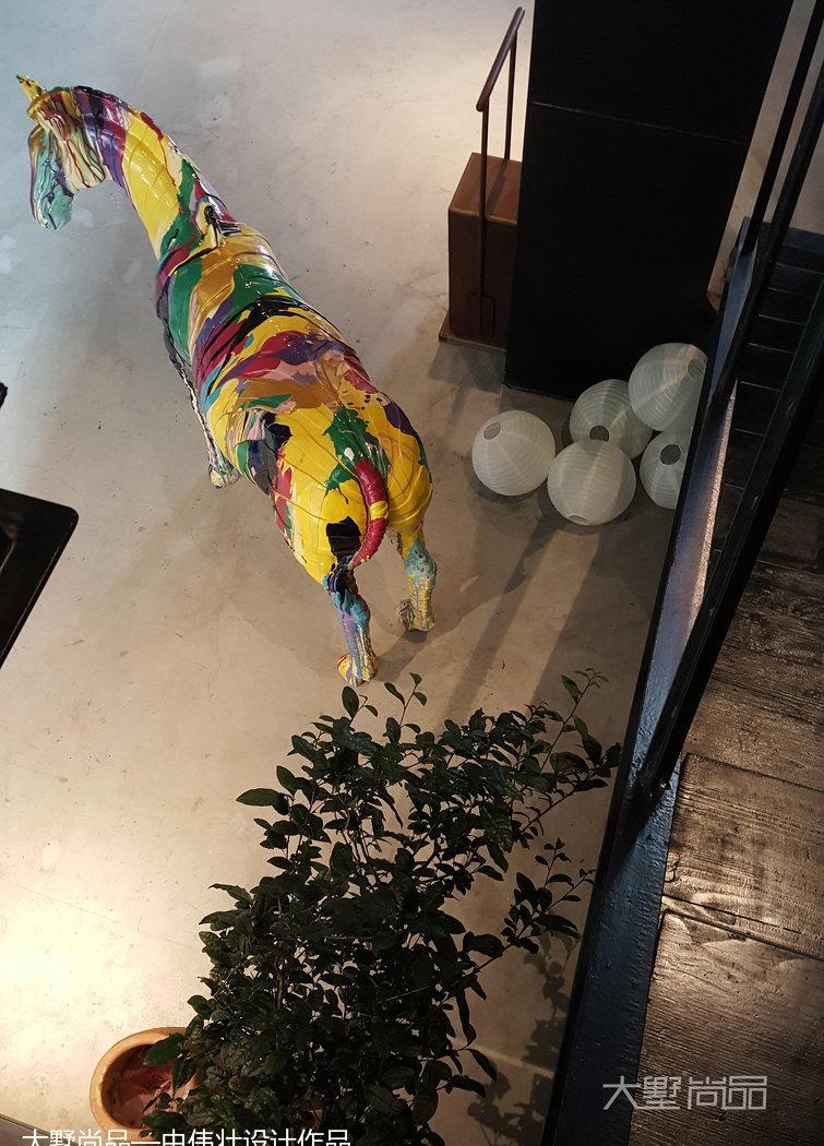 禅意东方美学 | 黑白灰的禅茶一味空间设计-14