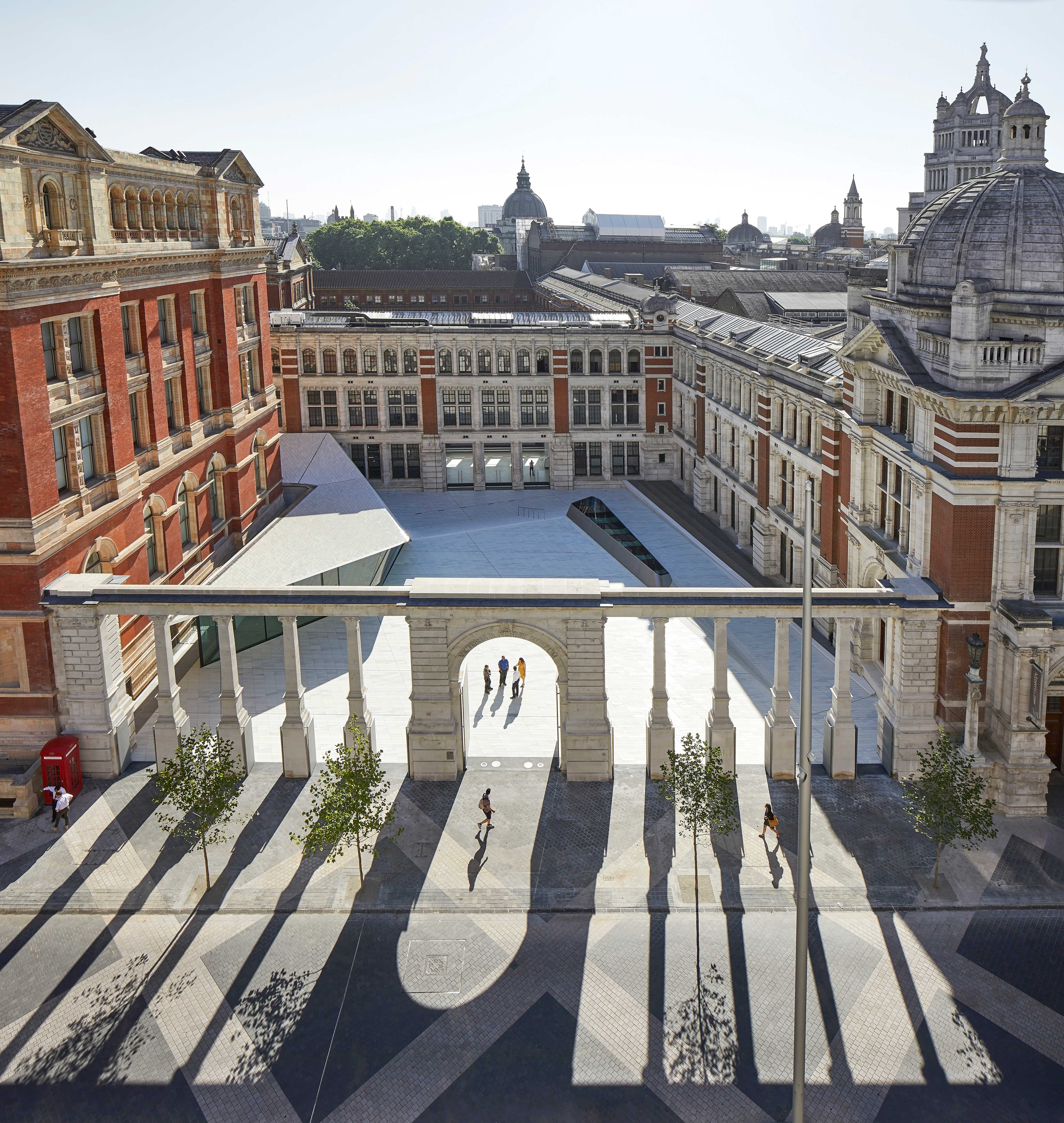 2017 年 V&A 展览道 Quarter,AL_A 建筑事务所打造世界级瓷质公共庭院-12