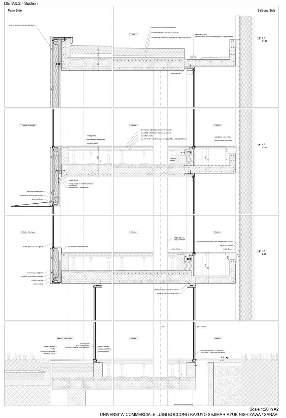 博科尼大学新城市校区丨意大利米兰丨SANAA-57