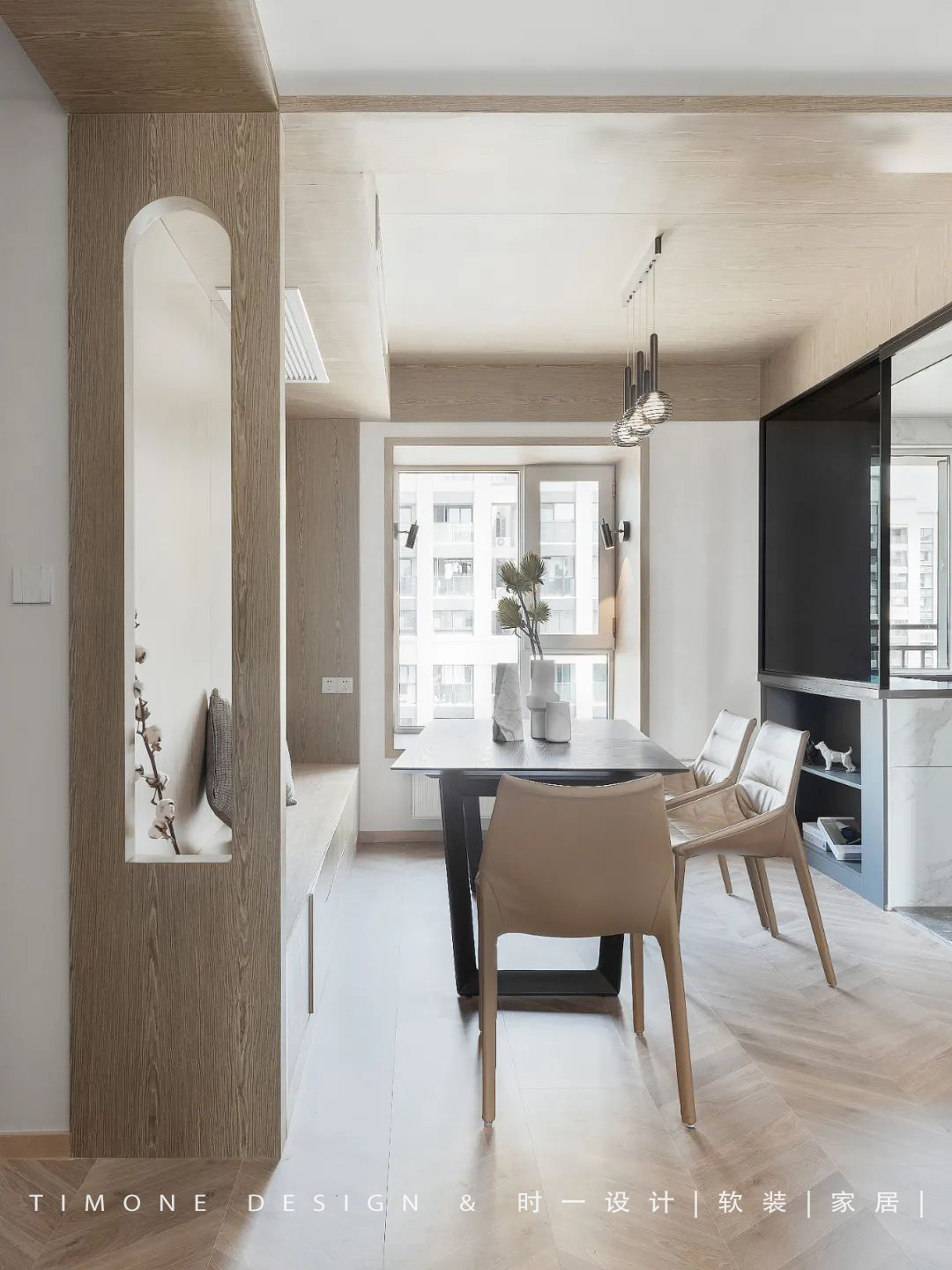 “躺平式”入住 180㎡新家丨时一设计-41