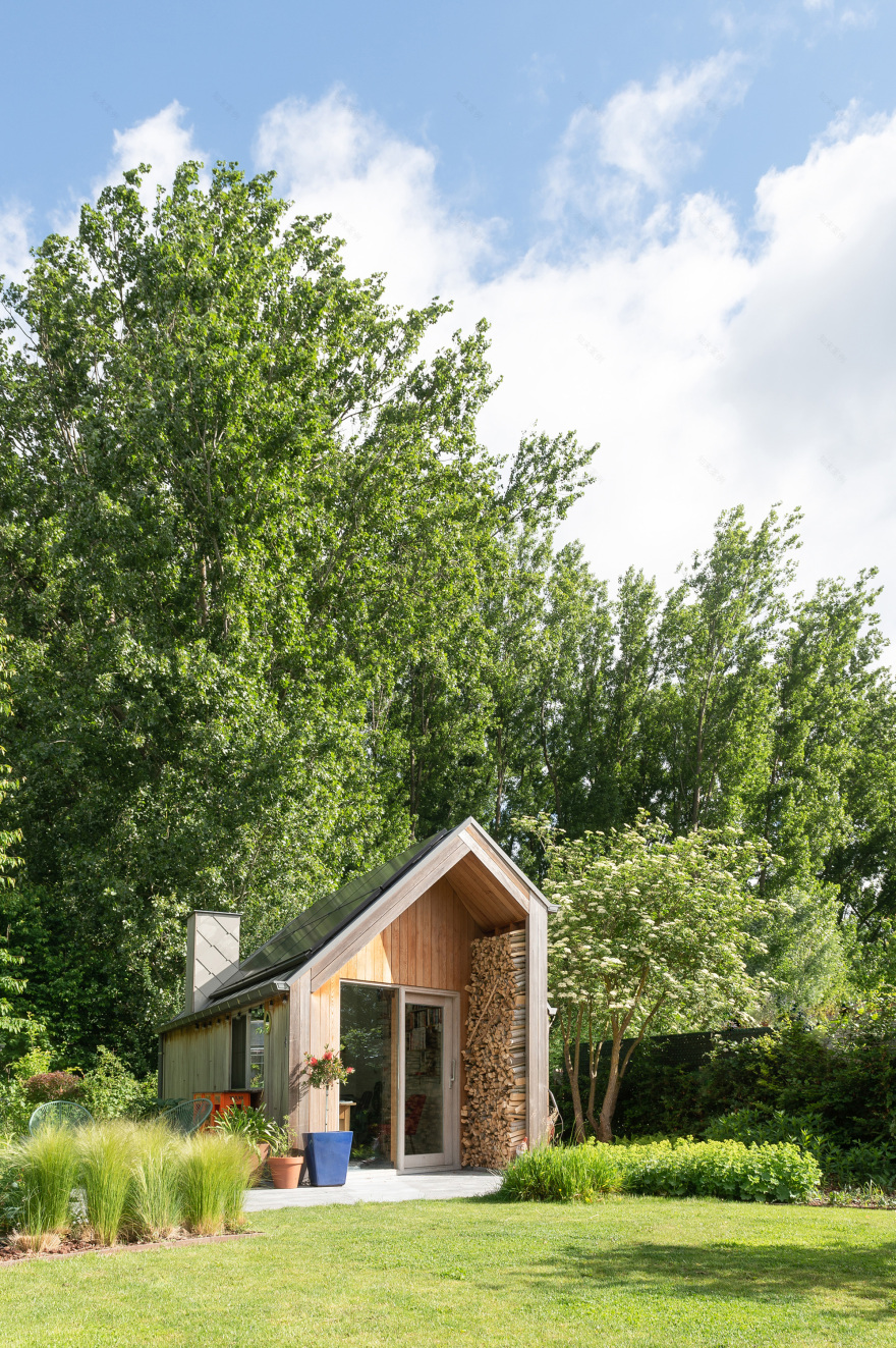 带有写作棚屋的房子丨比利时丨Atelier Tom Vanhee-32