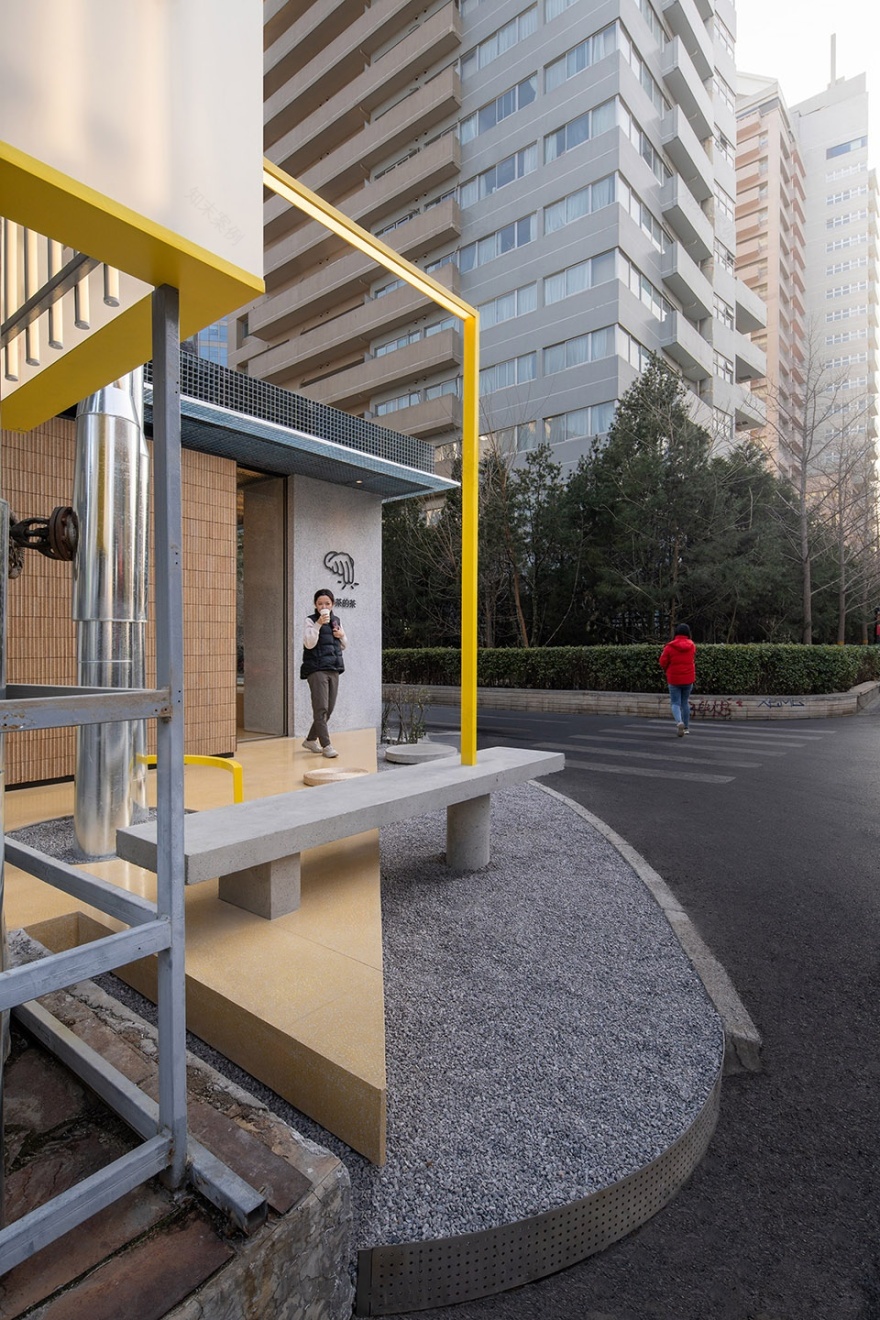 不忿的当代茶室:柔软与工业的对话丨中国北京丨不忿工作室-4