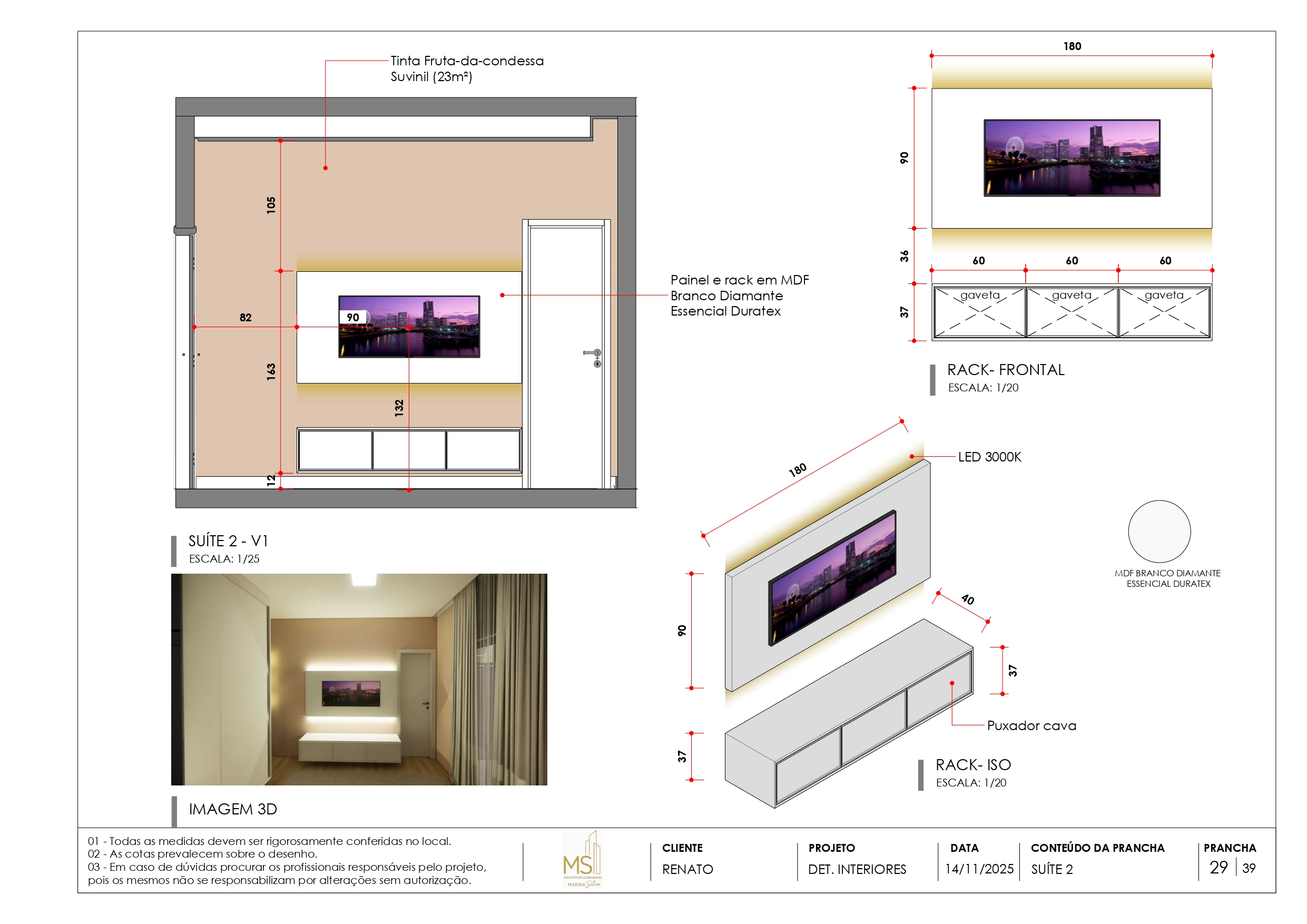 DETALHAMENTO DE INTERIORES CASA R-28