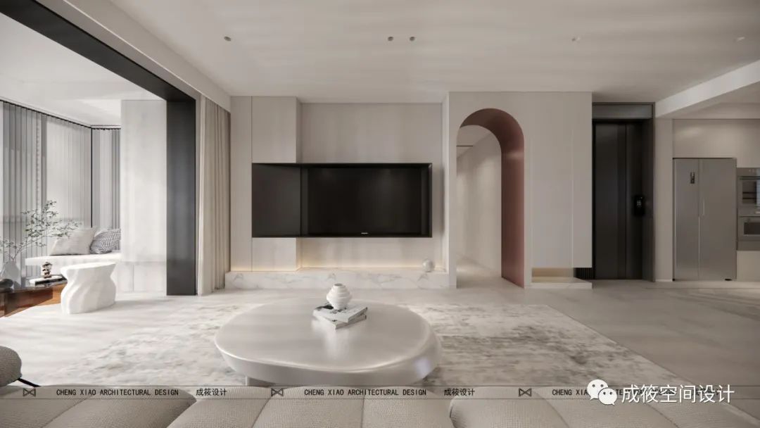 温暖爱巢 · 现代风无主灯设计丨中国上海丨成筱设计-24