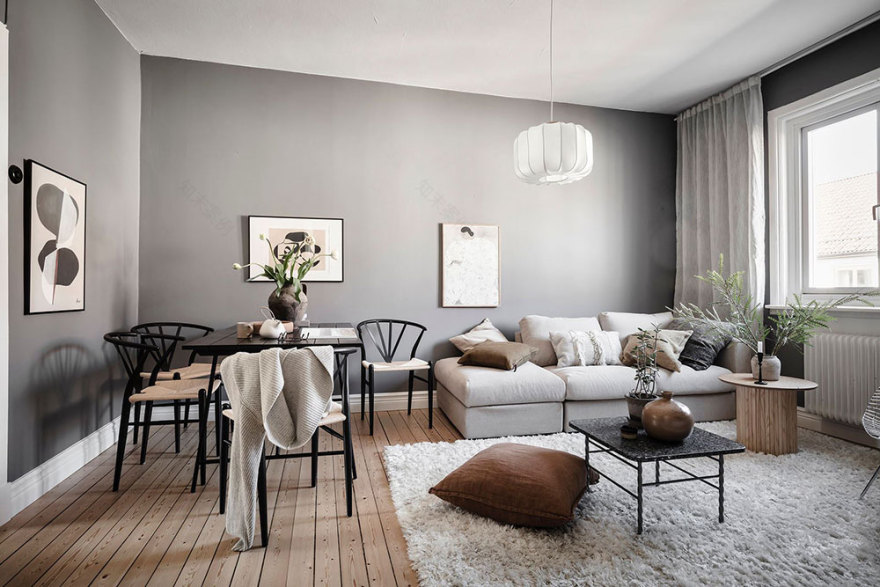 明亮温馨的北欧风格公寓-16