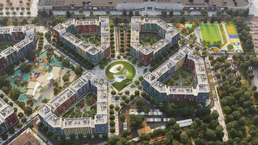 乌克兰 Respublika 住宅区——活力宜居的现代社区-49